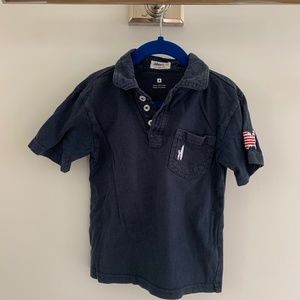 Johnnie-O classic polo with embroidered America detail